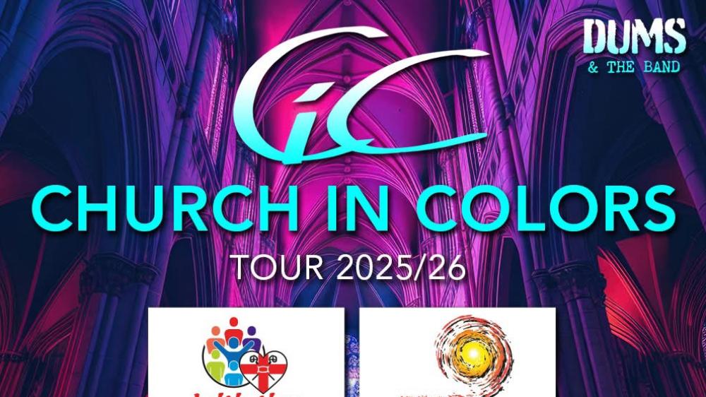 Church in Colors Plakat